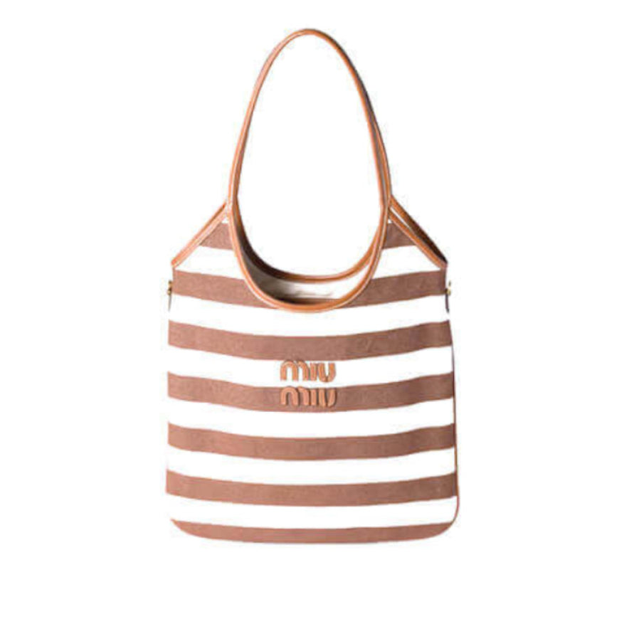 Regular IVY Canvas and Leather Bag