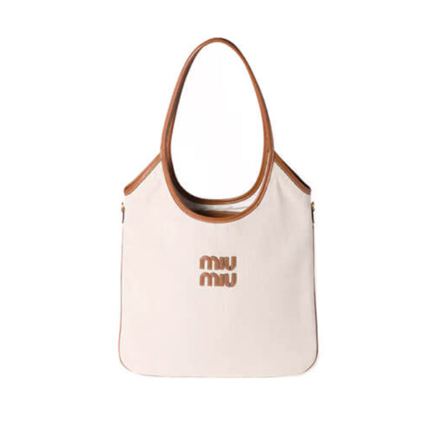 Regular IVY Canvas and Leather Bag