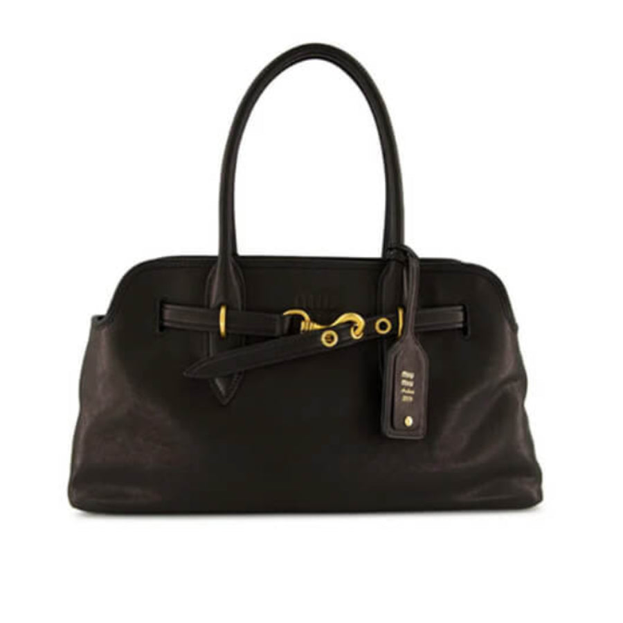 Large Aventure Nappa Leather Bag