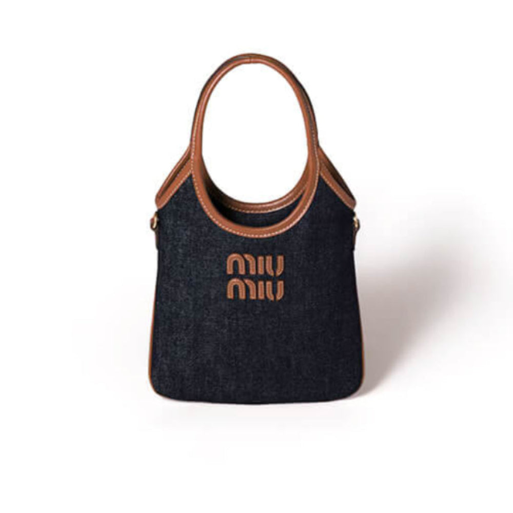 Mini IVY Canvas and Leather Bag