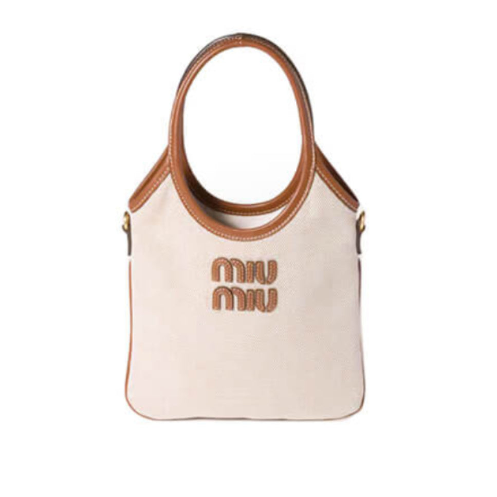 Mini IVY Canvas and Leather Bag