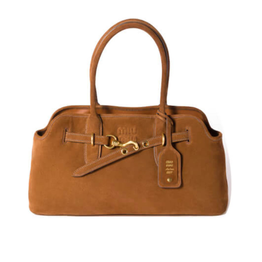 Large Aventure Suede Bag