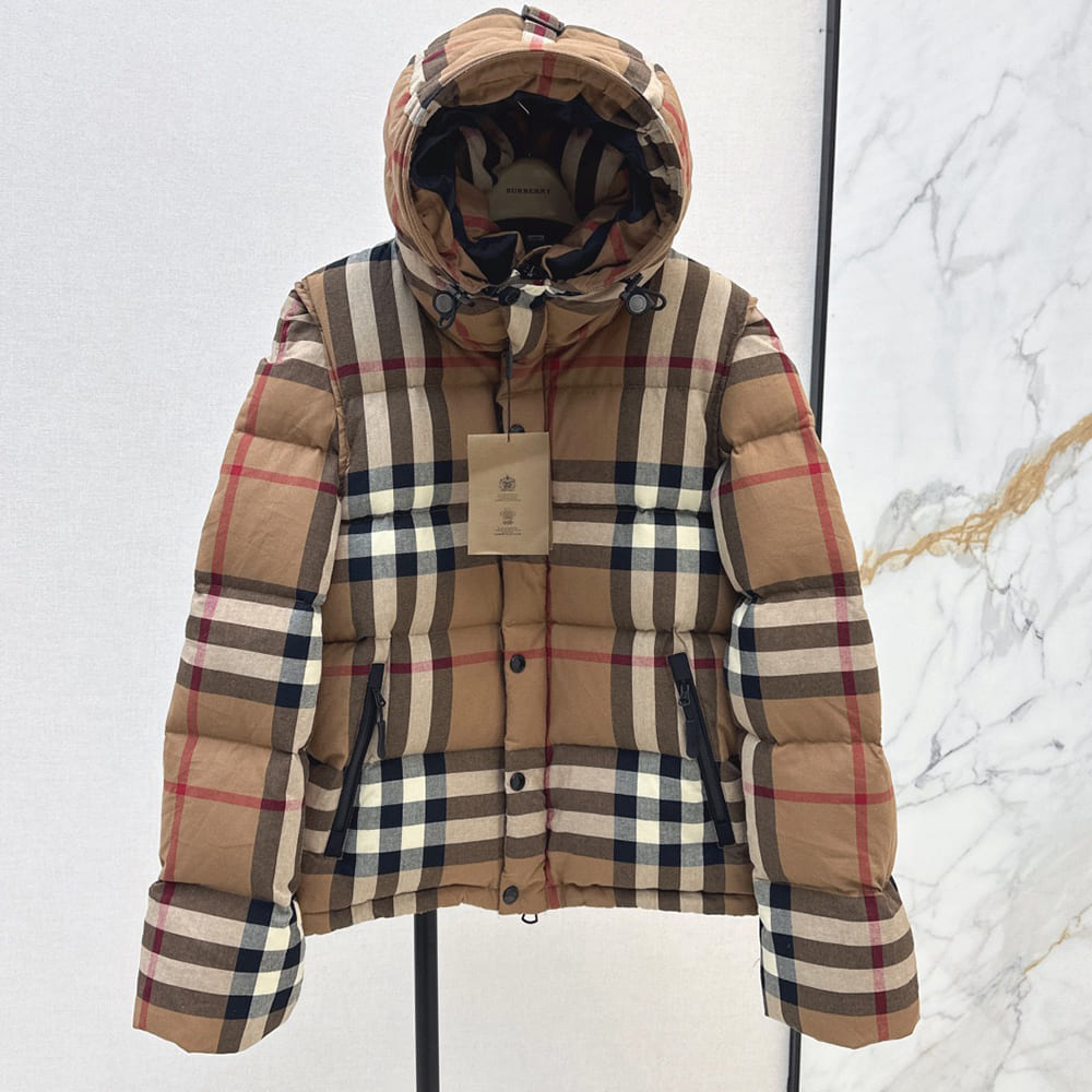 Manteau détachable BURBERRY pour femme (tailles : S, M, L)