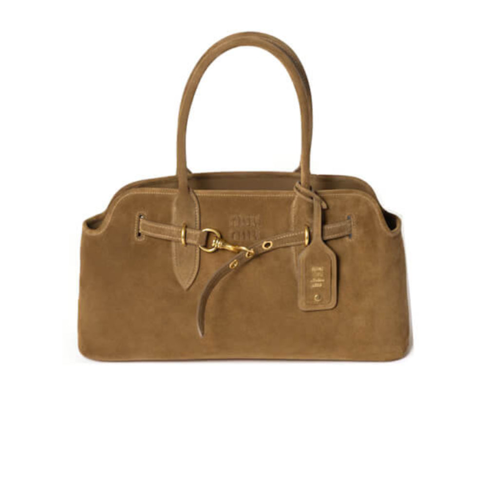 Large Aventure Suede Bag
