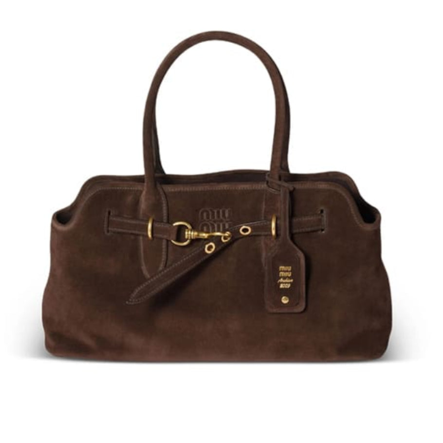 Large Aventure Suede Bag