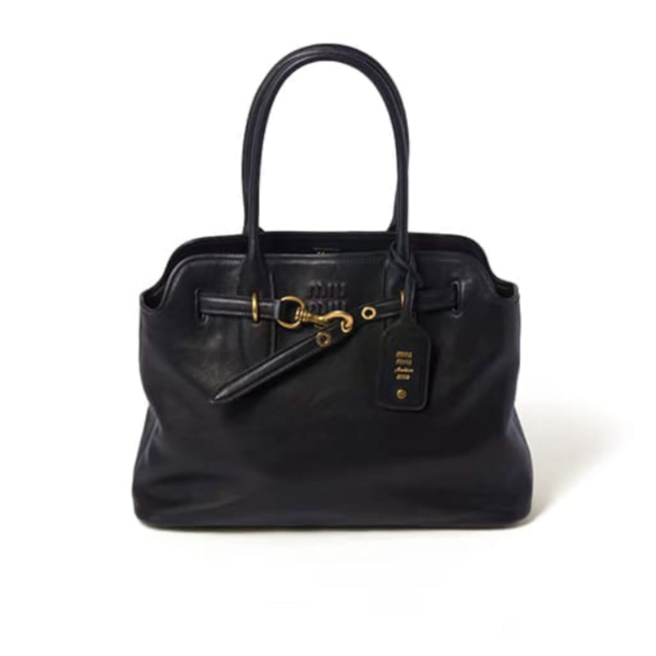 Medium Aventure Nappa Leather Bag