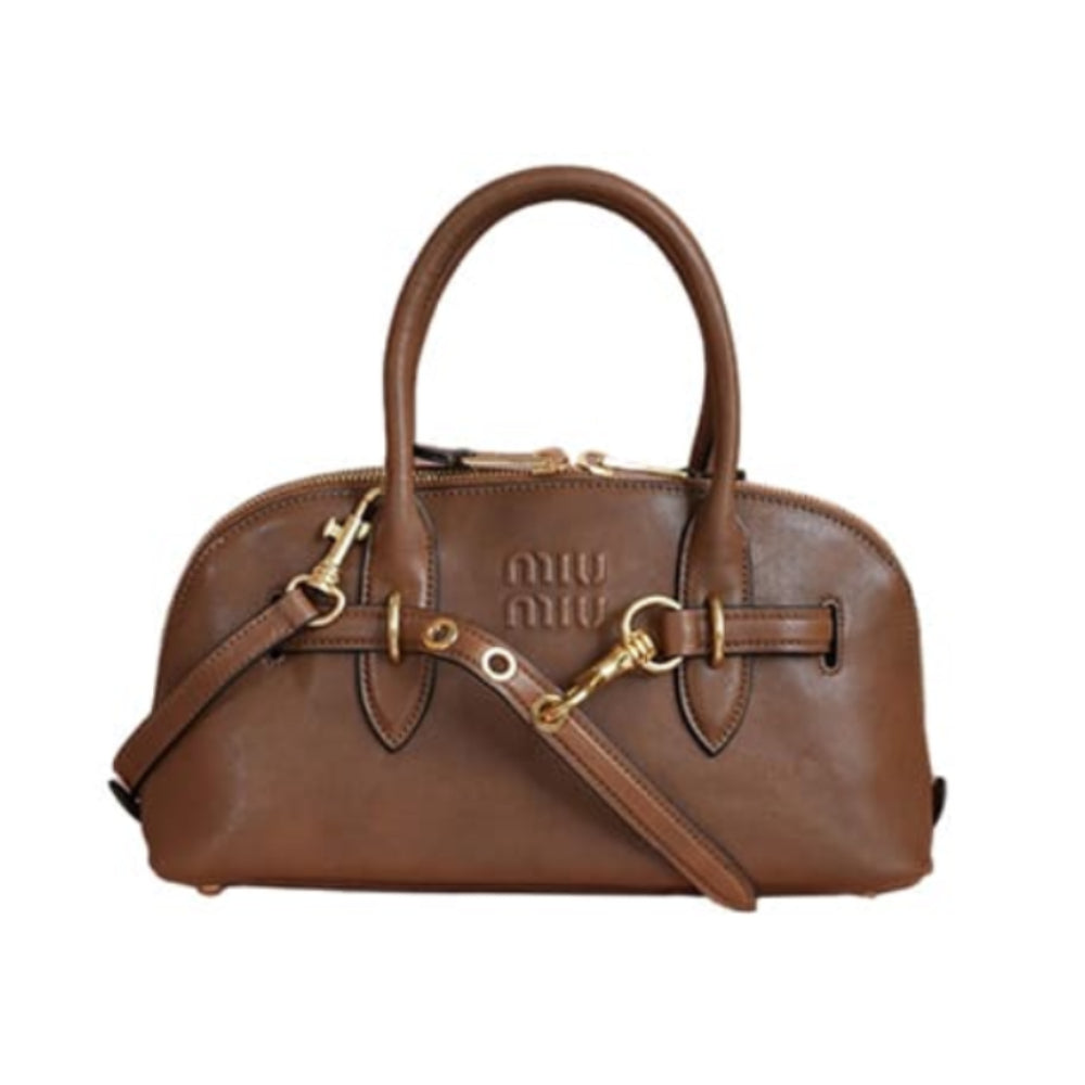 Regular Aventure Nappa Leather Top-Handle Bag