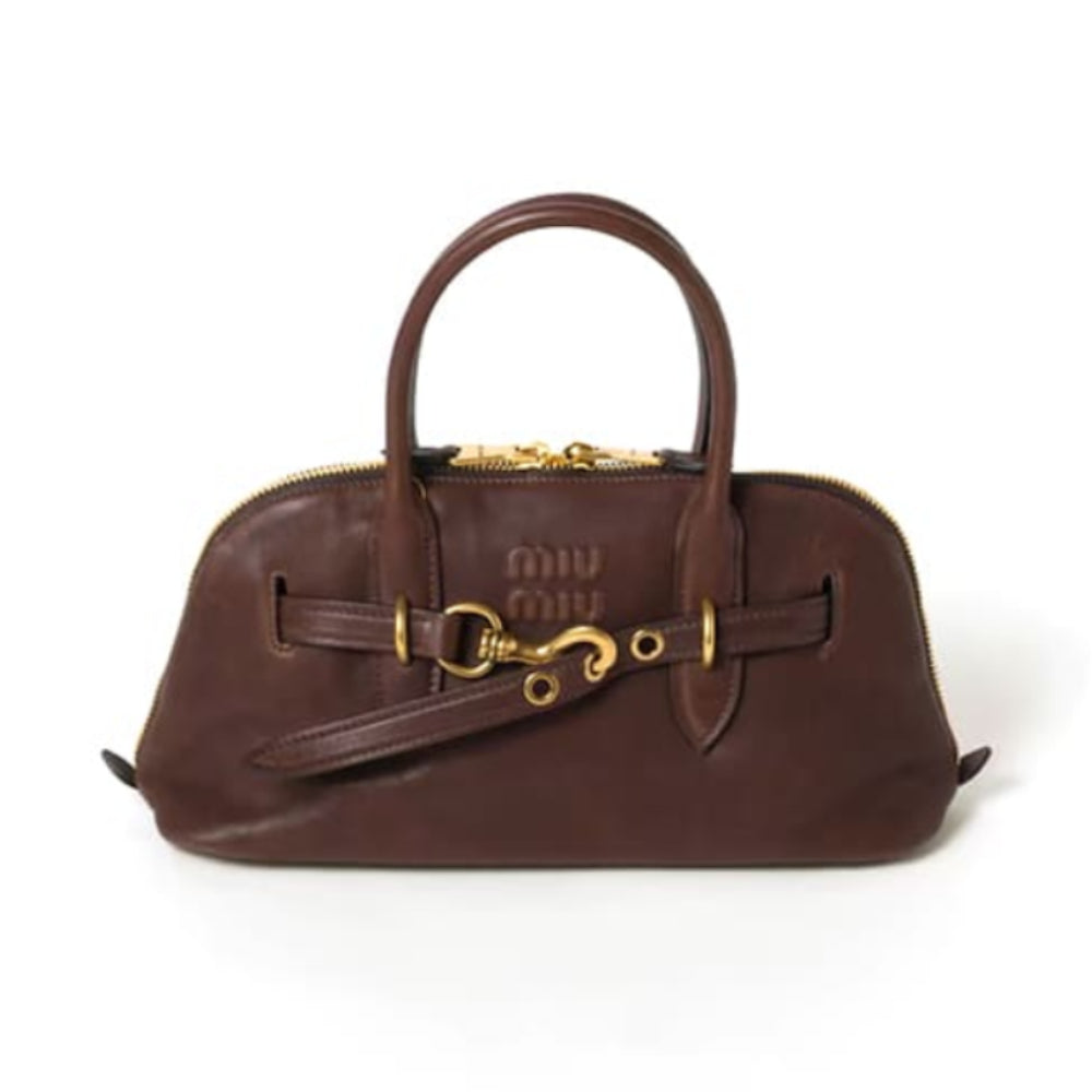 Regular Aventure Nappa Leather Top-Handle Bag