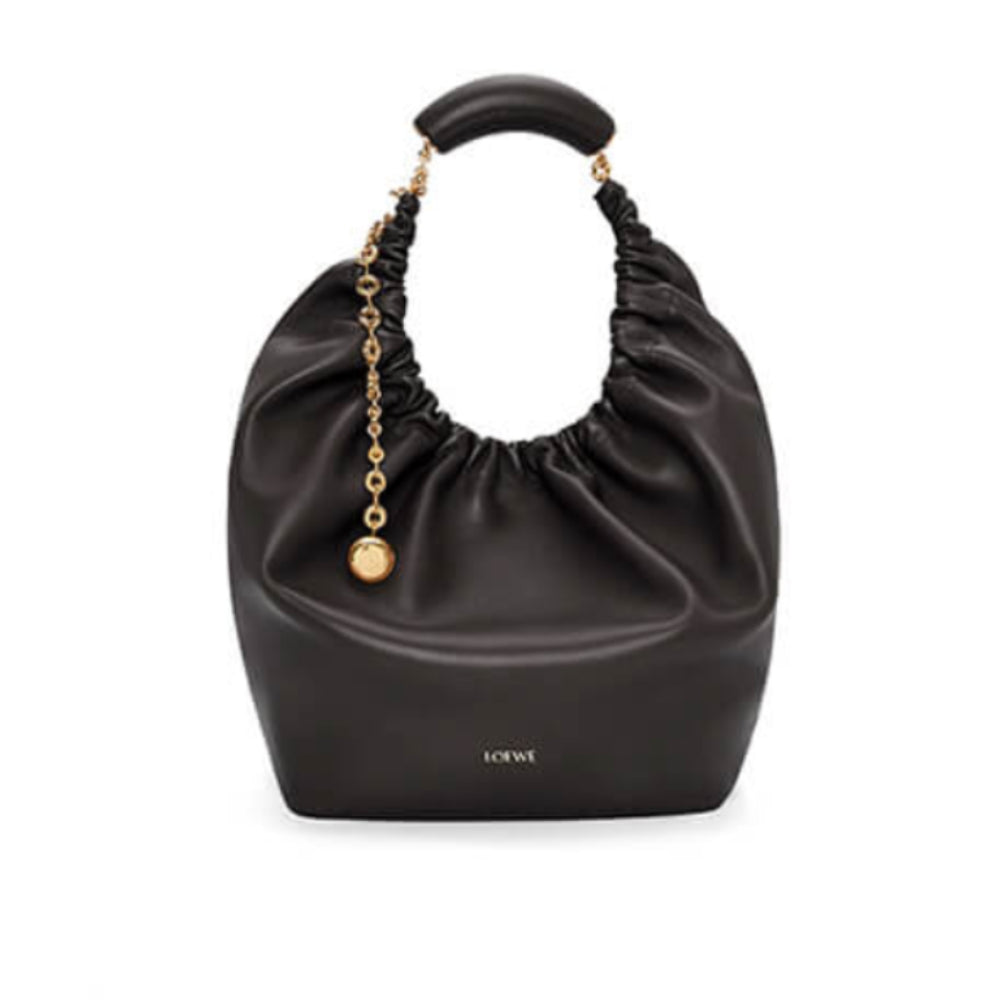 Medium Squeeze Bag in Nappa Lambskin