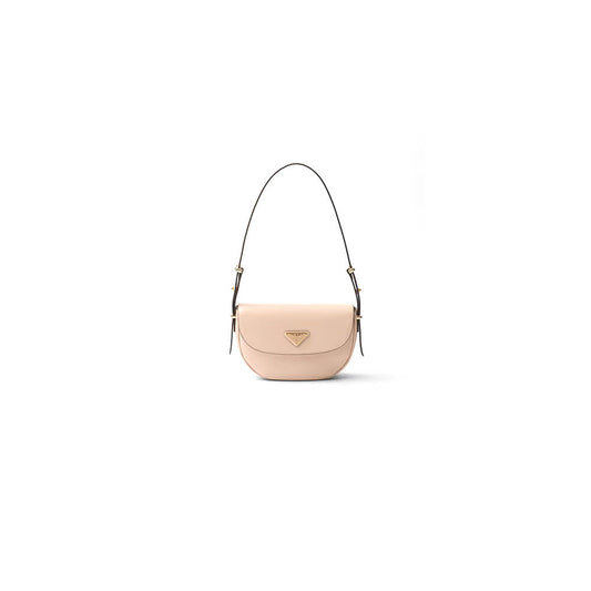 Arque Leather Shoulder Bag with Flap