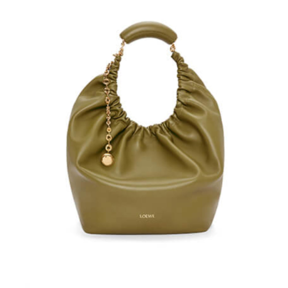 Medium Squeeze Bag in Nappa Lambskin