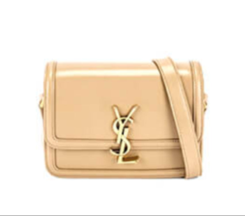Solferino Medium Satchel in Box Saint Laurent