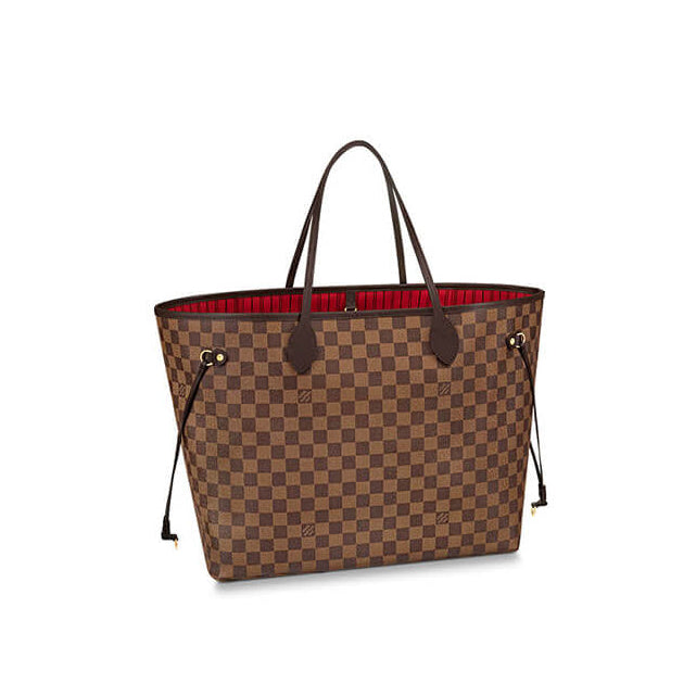 Classic Damier Ebene Neverfull Tote Set