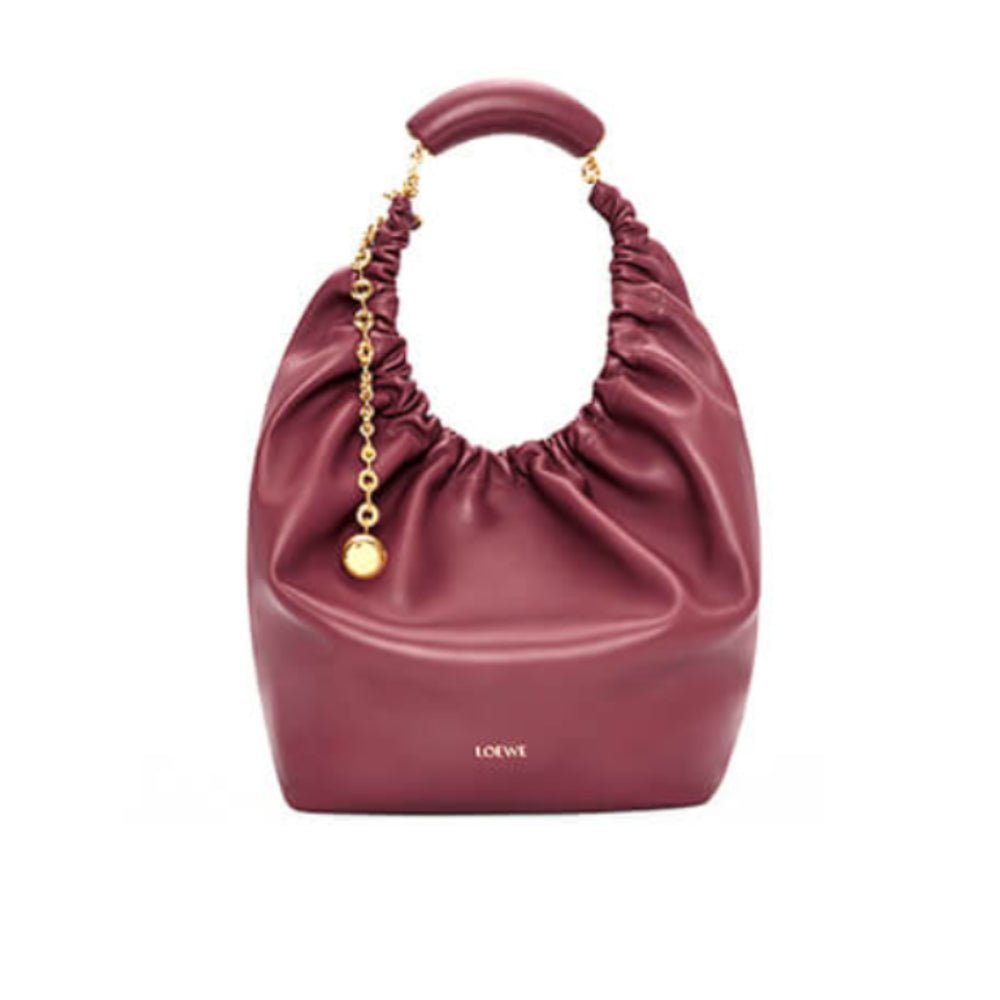 Medium Squeeze Bag in Nappa Lambskin