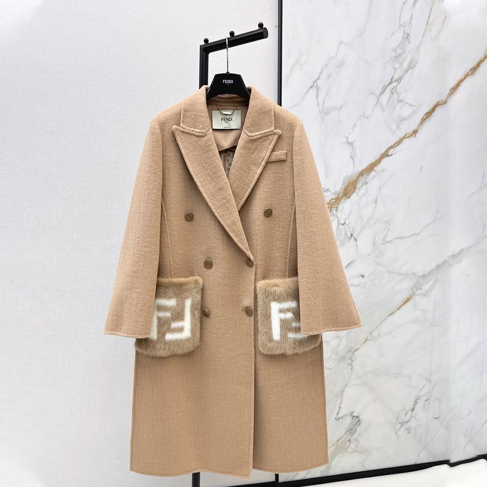 Manteau FENDI pour femme (taille : S|M|L)