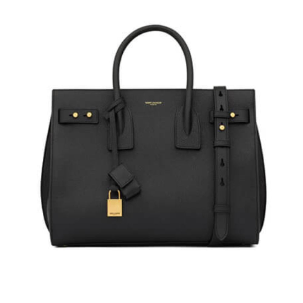 Sac De Jour in Supple Grained Leather – Small