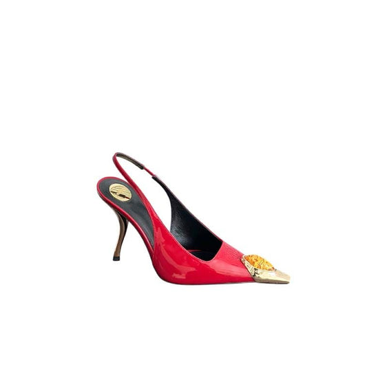 Loulou Slingback Pumps in Patent Leather