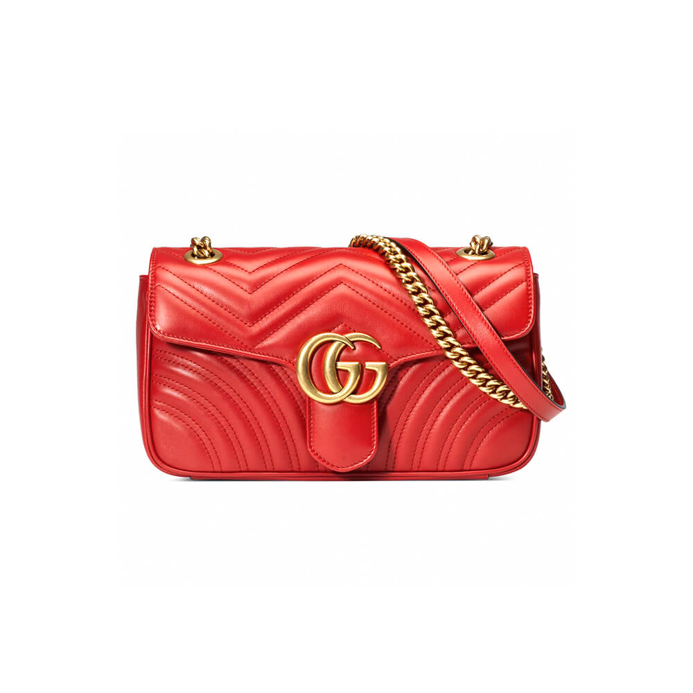 GG Marmont small matelasse shoulder bag
