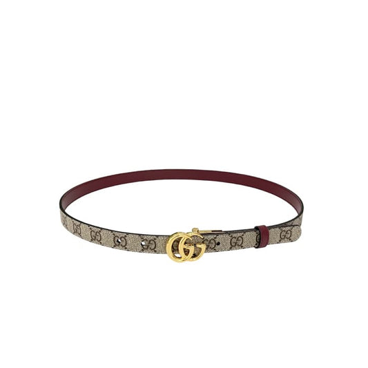 Reversible GG Marmont Wide Belt