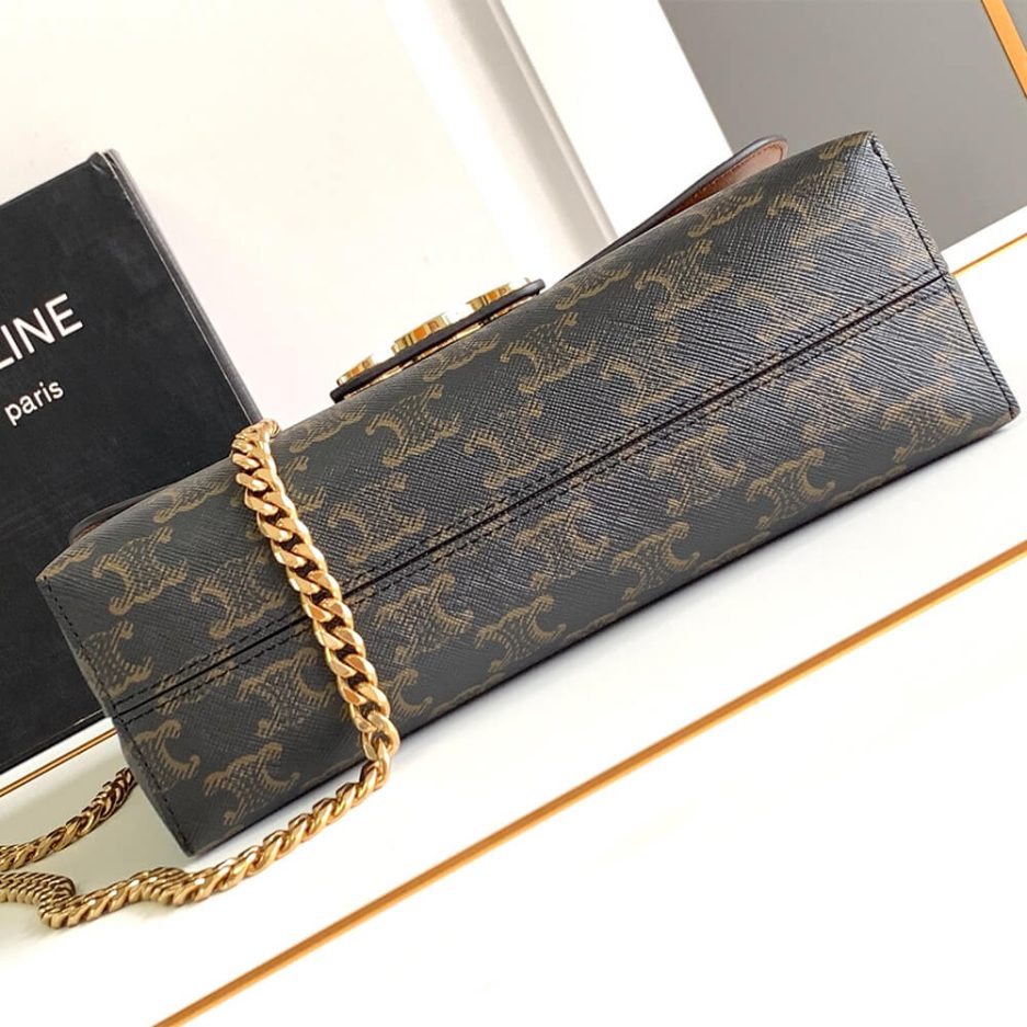 Medium  VICTOIRE BAG WITH LOGO PRINT