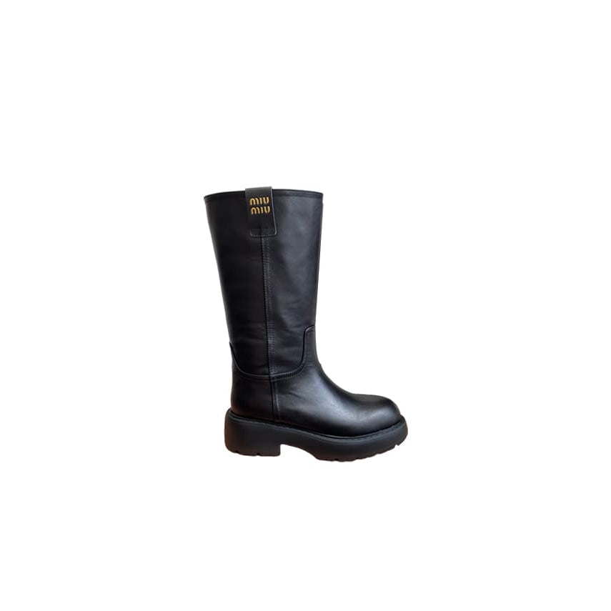 Bottes en cuir 