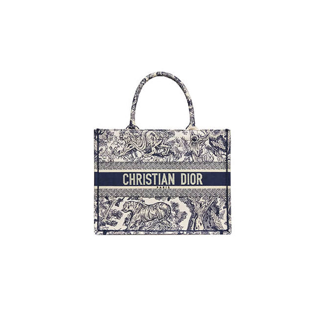 Blue Toile Bag
