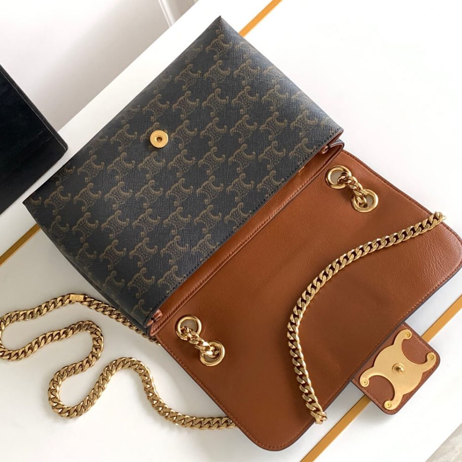 Medium  VICTOIRE BAG WITH LOGO PRINT