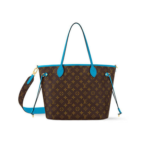 Bold Azure Monogram Tote Set