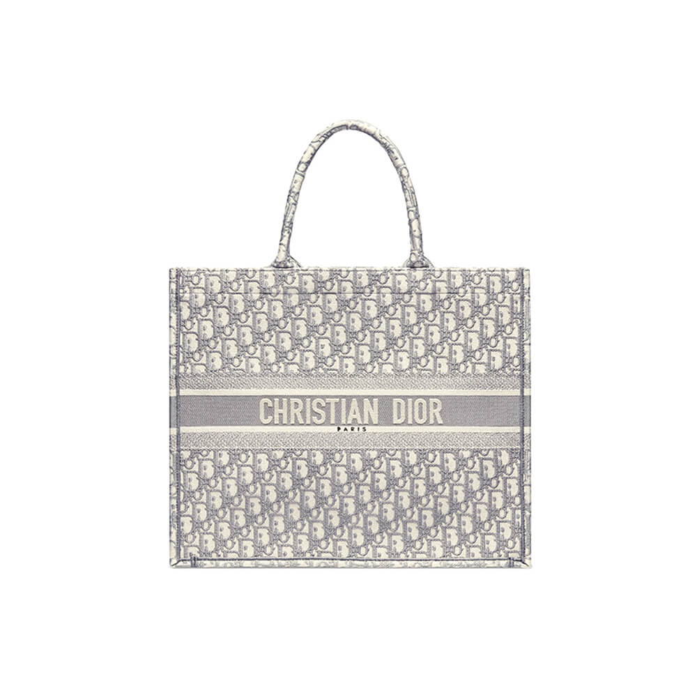 Silver Monogram Canvas