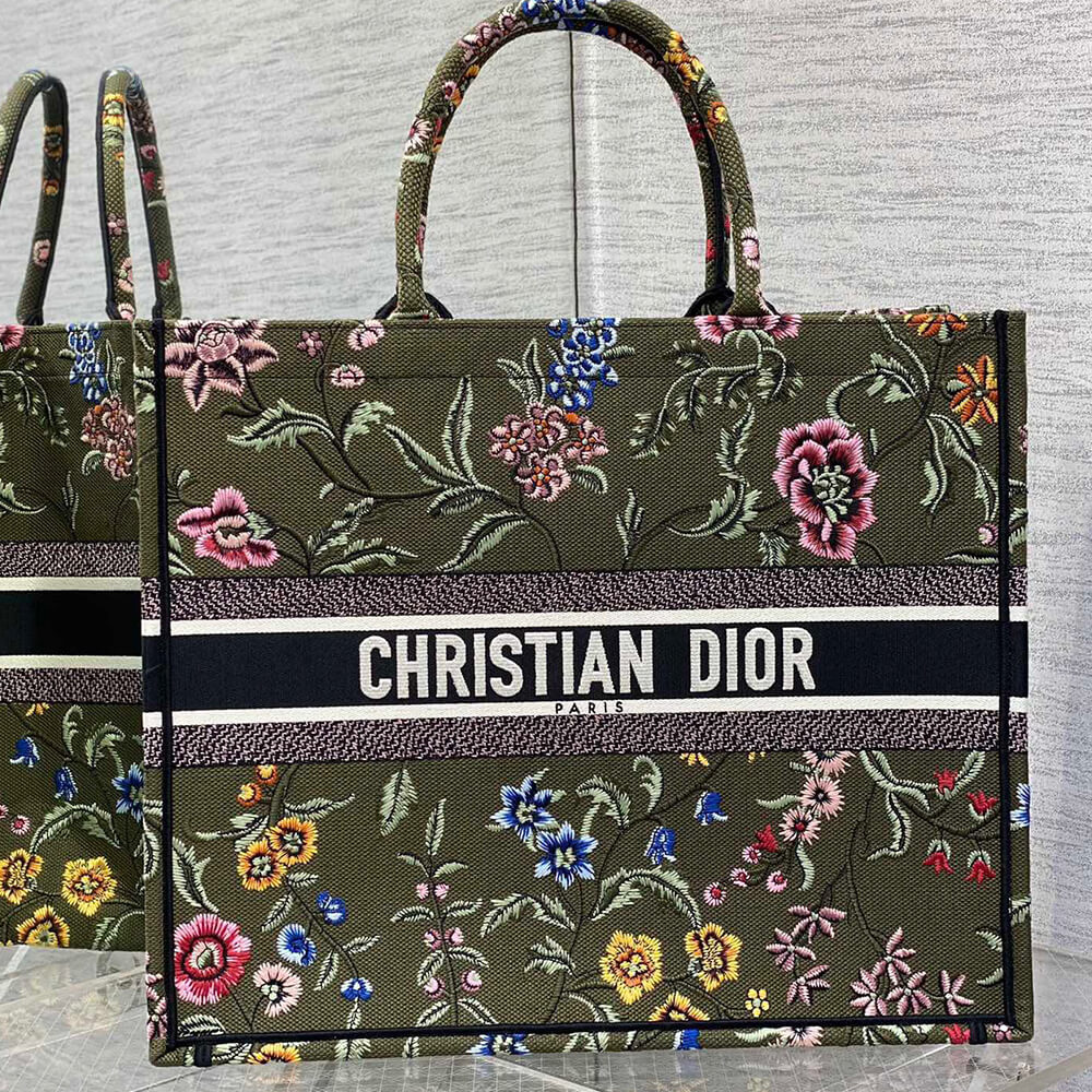 Embroidered Garden Bag