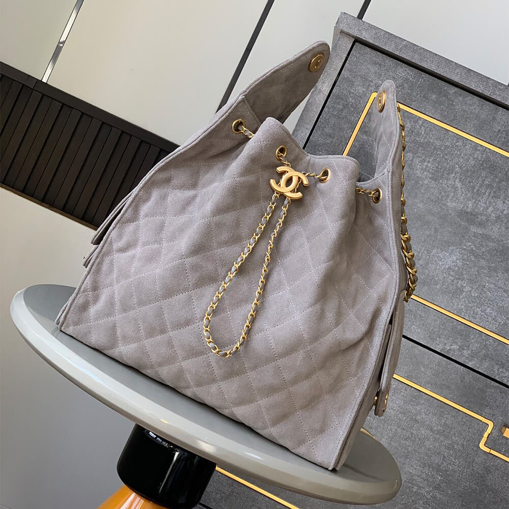 25 Medium Handbag Suede
