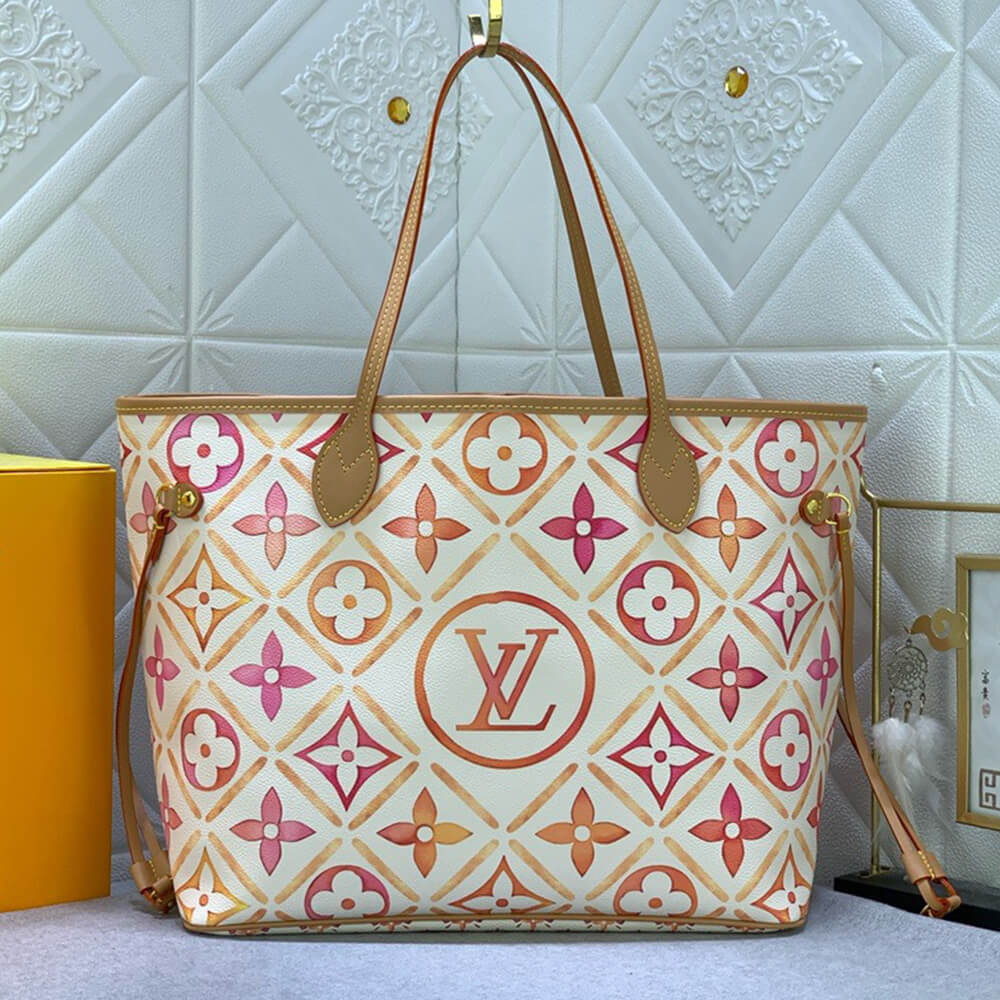 Artistic Sunset Mosaic Tote Set