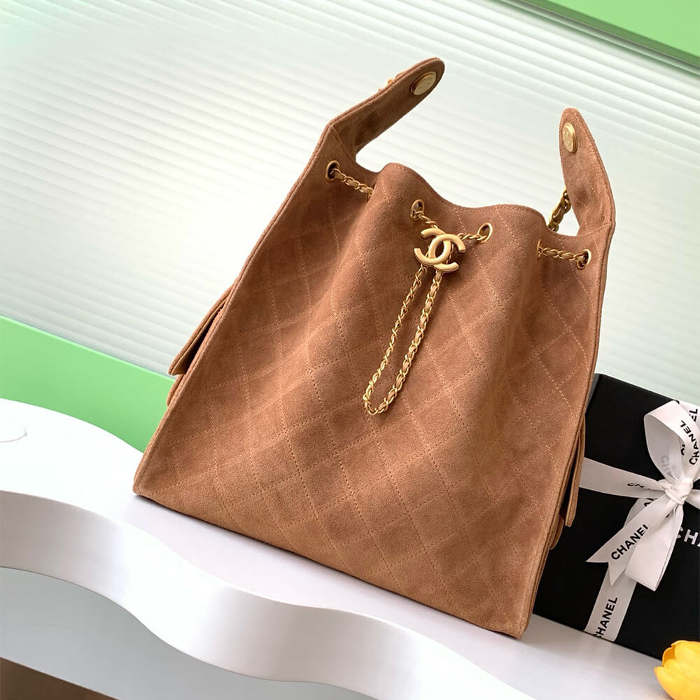 25 Medium Handbag Suede