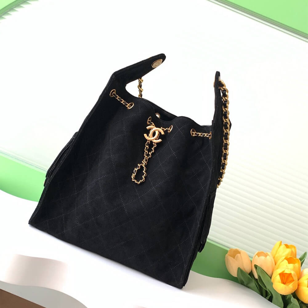 25 Medium Handbag Suede