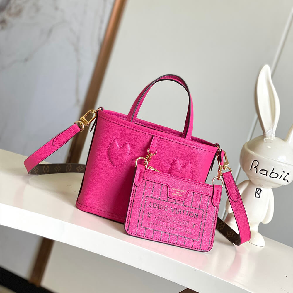 Chic Pink Signature Mini Tote Set
