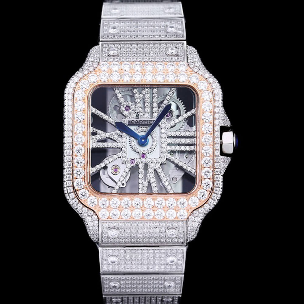 Cartier Santos Skeleton Watch