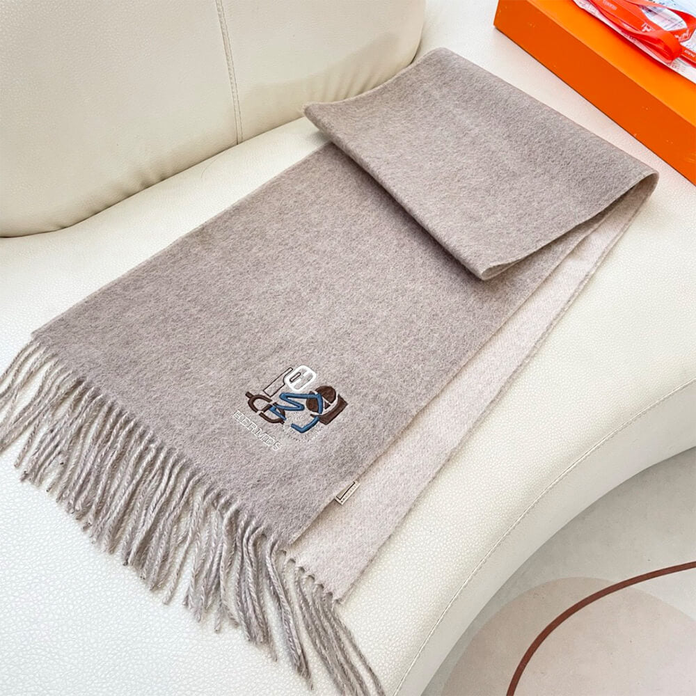 Recto-Verso PM H Puzzle Scarf