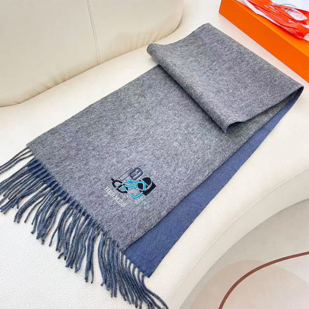 Recto-Verso PM H Puzzle Scarf