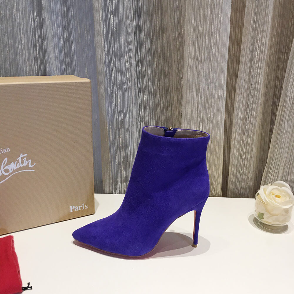 Bottines en daim