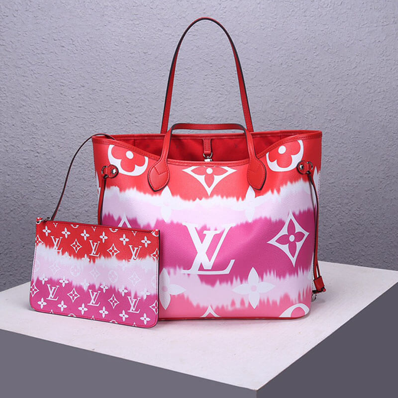 Vibrant Pink Escale Tote Set