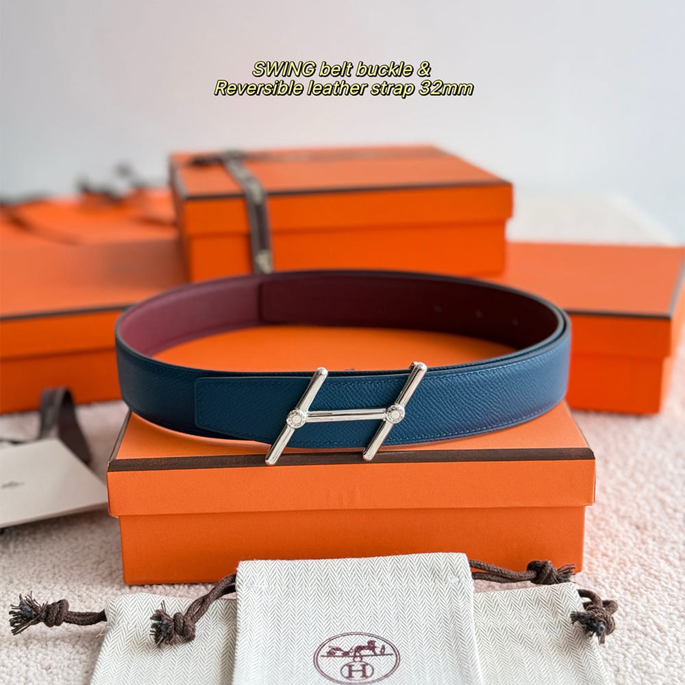 B*ucle De Ce*nture Sw*ng & Cu*r De Ce*nture Re*ersible 32 mm