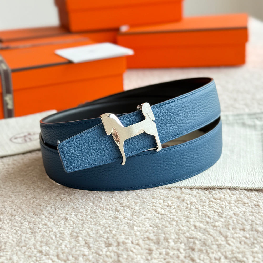 B*ucle De Ce*nture Pan*che & Cu*r De Ce*nture Re*ersible 32 mm