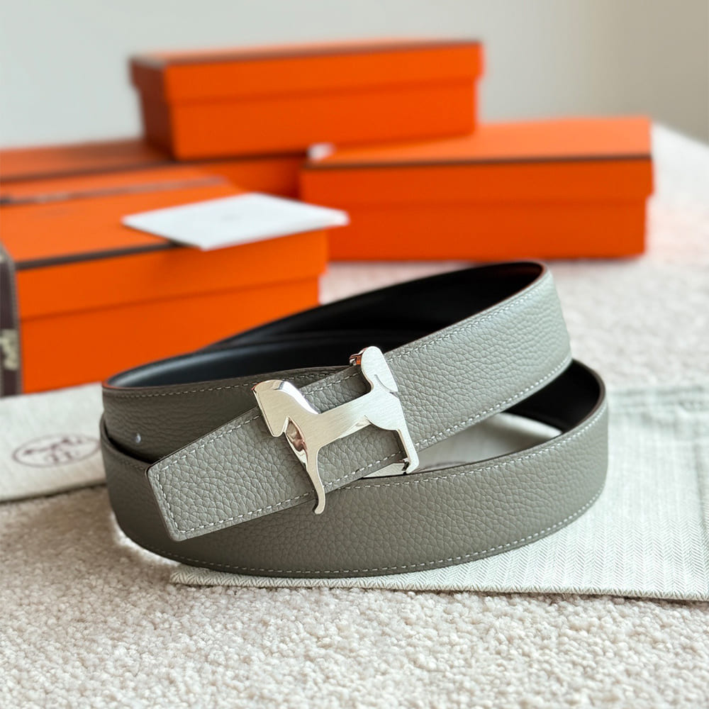 B*ucle De Ce*nture Pan*che & Cu*r De Ce*nture Re*ersible 32 mm