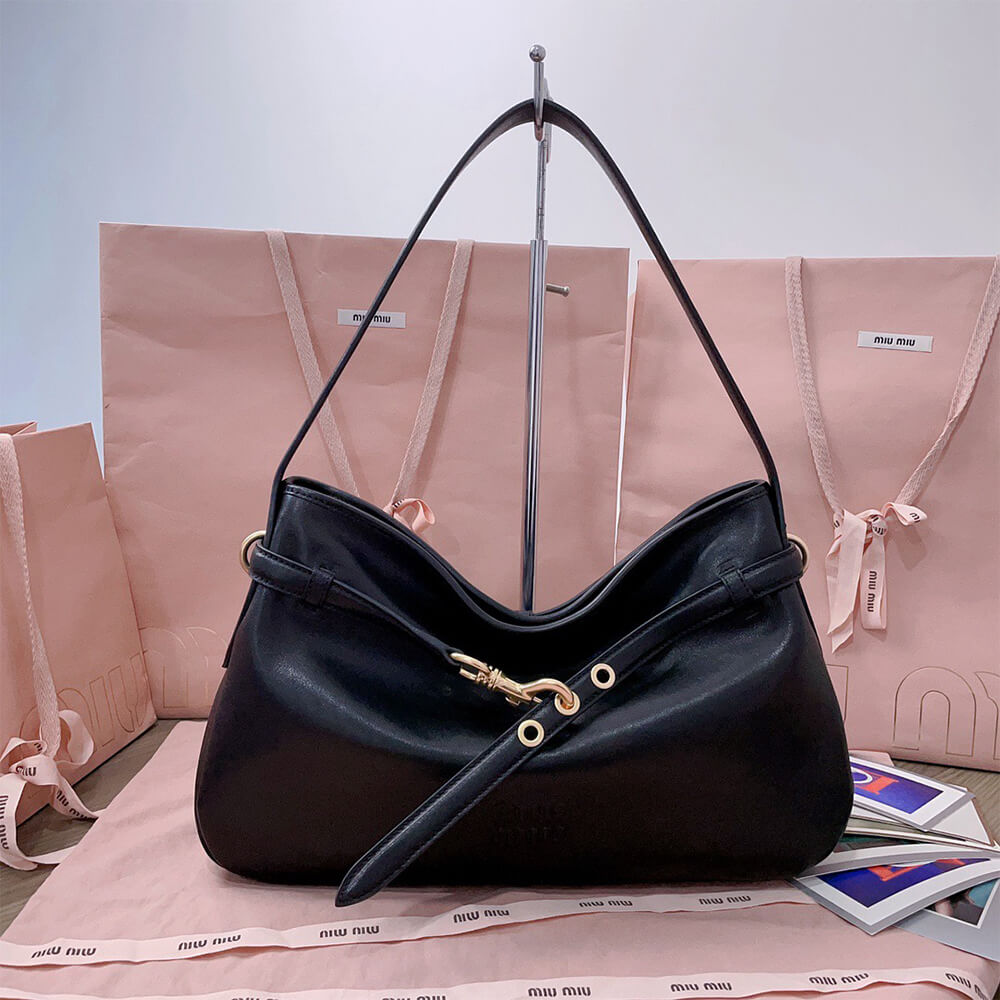 Medium Aventure Nappa Leather Bag