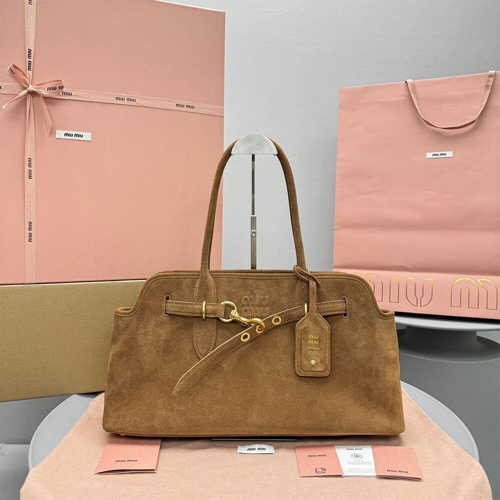 Large Aventure Suede Bag