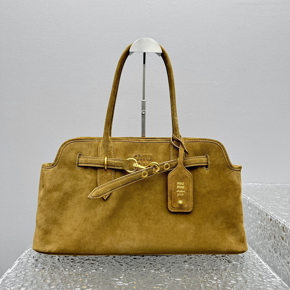 Large Aventure Suede Bag