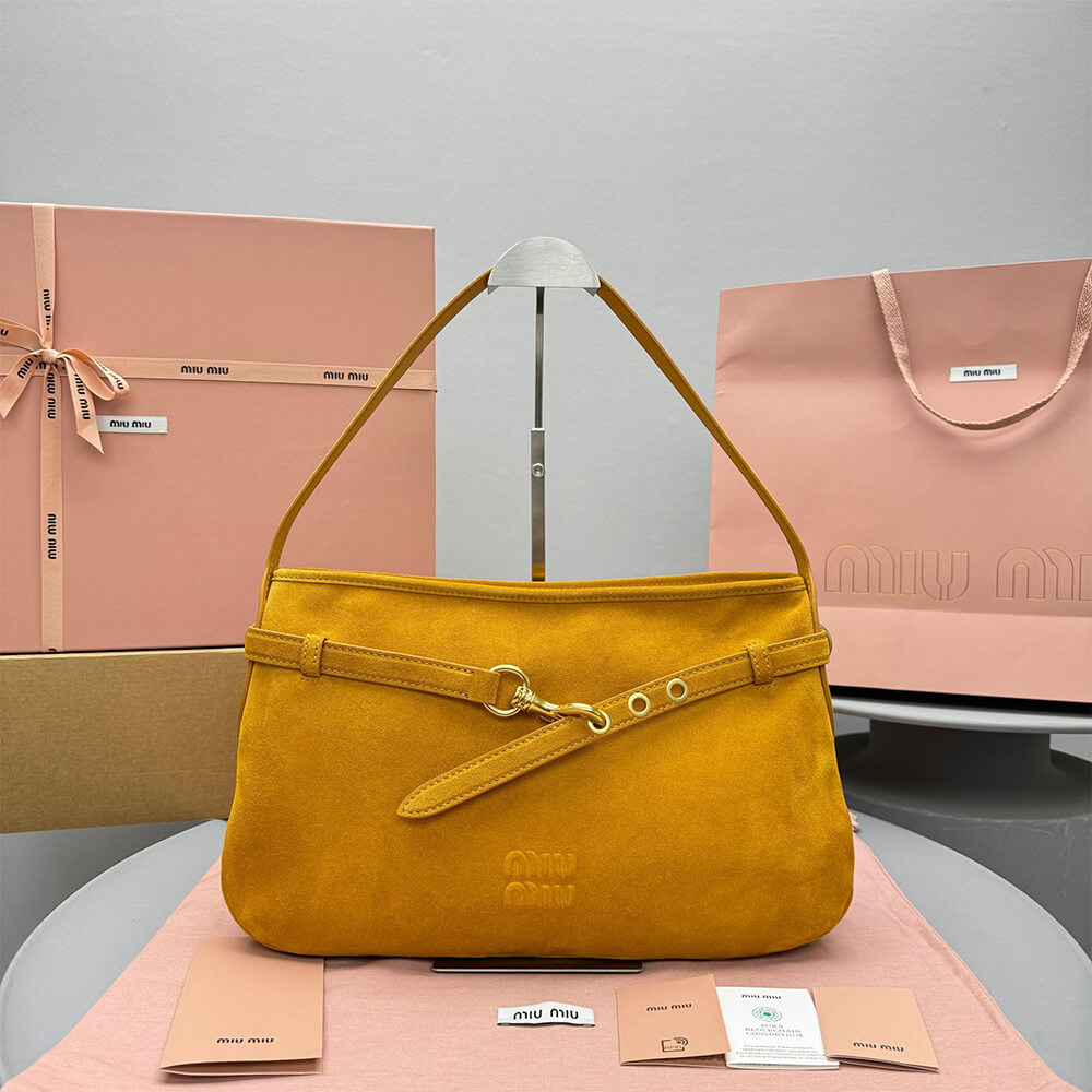 Medium Aventure Suede Bag