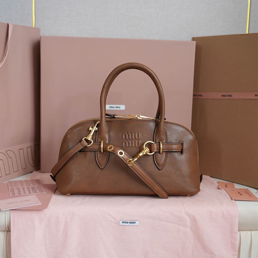 Regular Aventure Nappa Leather Top-Handle Bag