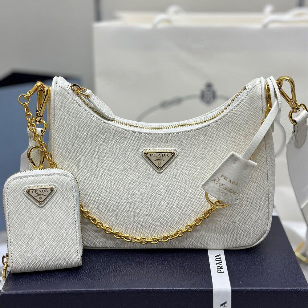 Re-Edition 2005 Saffiano Leather Bag