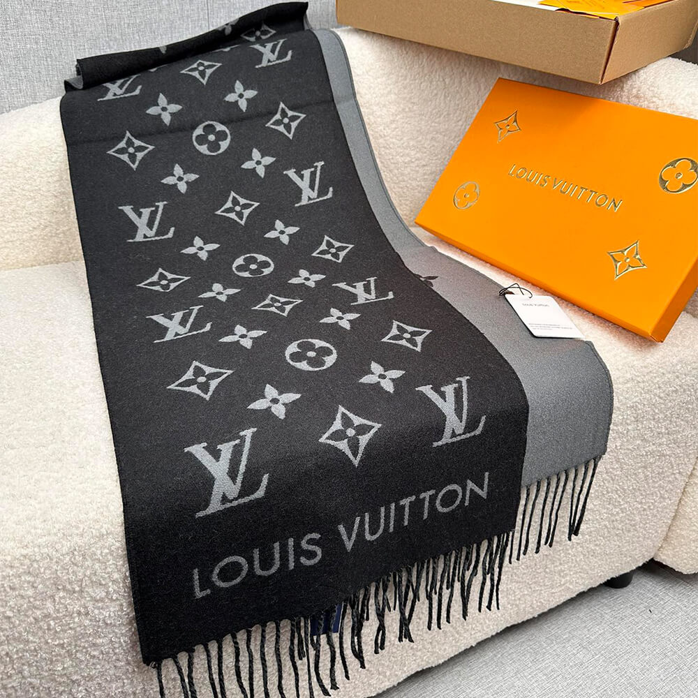 All About Monogram Scarf